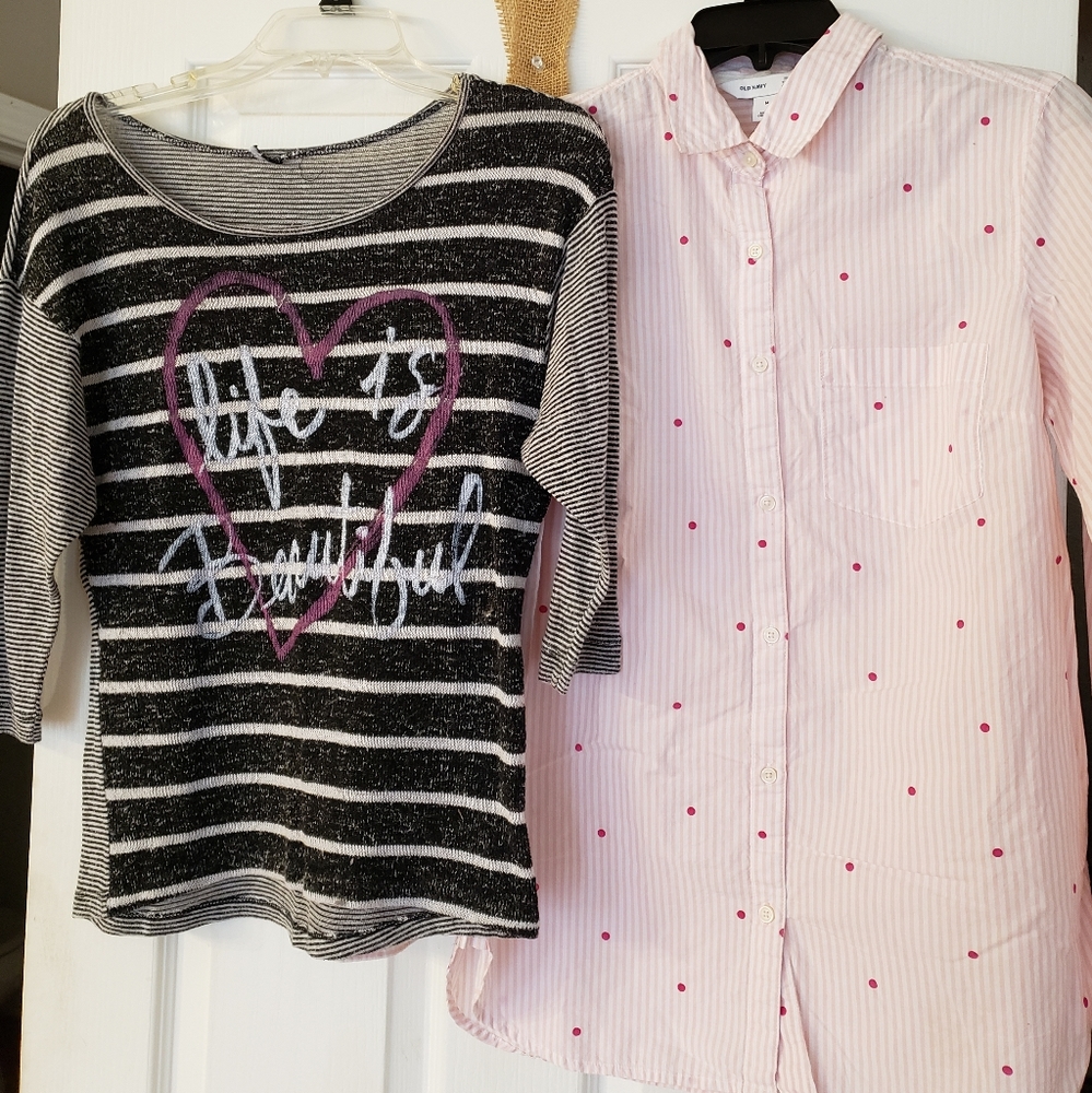 Set of 2 Women's Tops, Medium